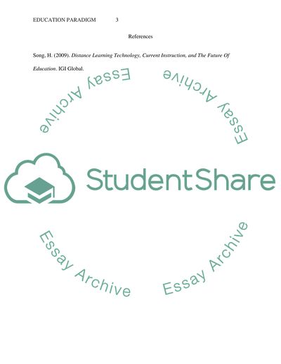 Education Paradigm of Collaborative Learning in the 20th Century