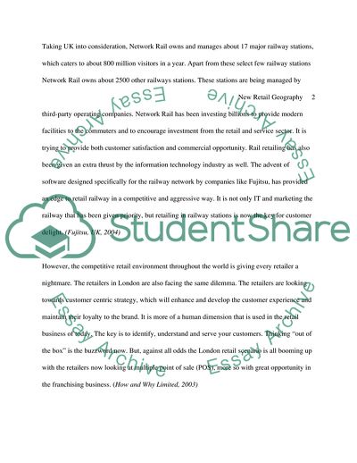 Railway Stations Management in the UK