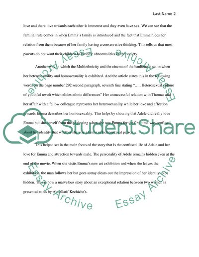 Film/Reading Responses