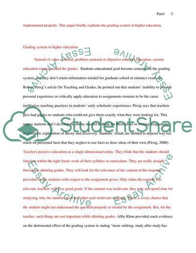 Good Students Marks versus Real Knowledge