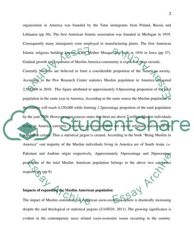 American Muslims: A report on Contemporary Socio-political Issues