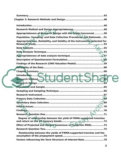 Collateralized Mortgage Obligation