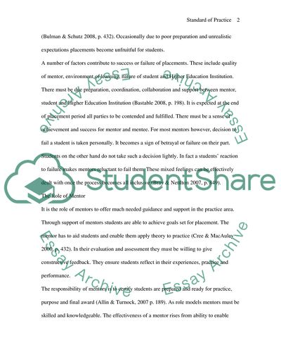 Management of Student Whose Standard of Practice are of Cause for Concern