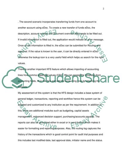 Information flows and financial management