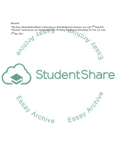 The Facts About Broken Bones