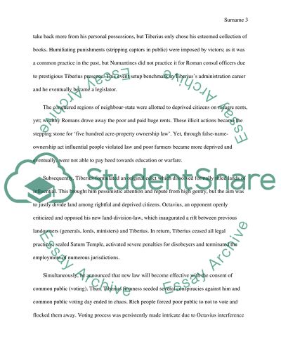 What does Tiberius life and death tell us about Roman society at that time