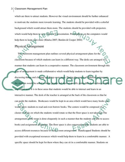 The Class Rules at School