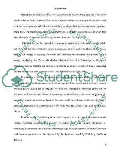 E-Marketing Plan of BlackBerry Computers