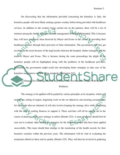 The Homeless Just Need a Fighting Chance