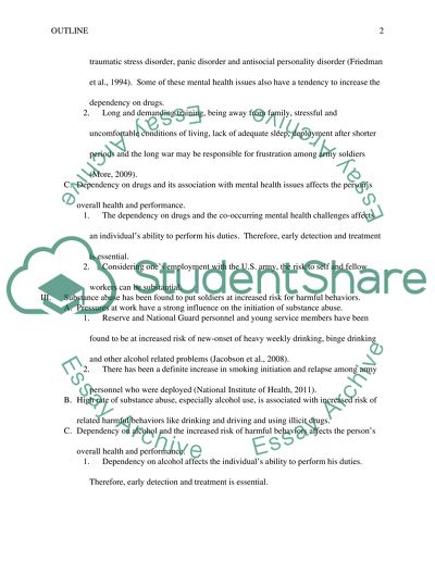 The growing issue of substance abuse in the army