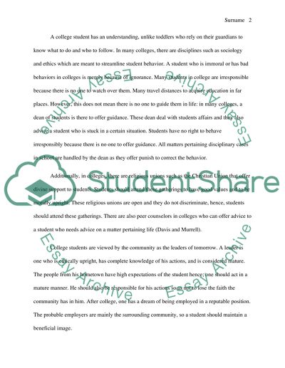 College Students As Full Adults