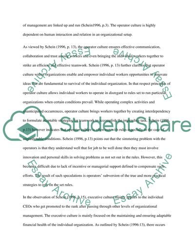Organization Management Culture