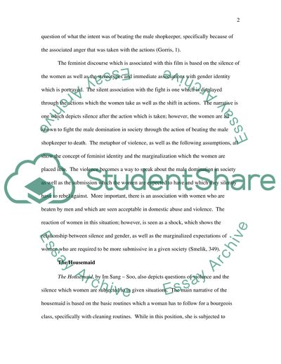 The Representation of Gender in Film