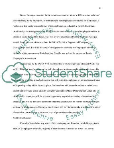 Adopting a Safety Culture