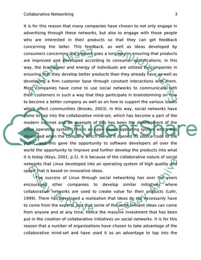 Collaborative Social Networking - Linux