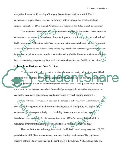 Turbulence Enviroment