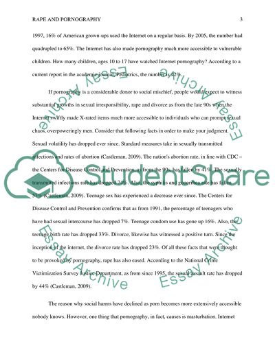 Rape and Pornography