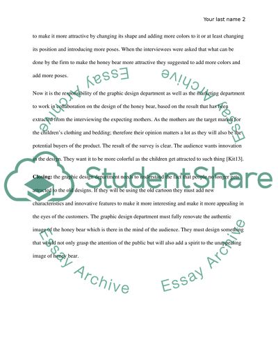 Adopting Strategies for Making Honey Bear More Appealing