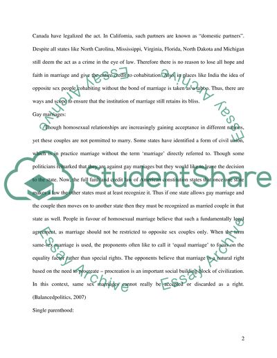 Is Marriage a Dying Institution