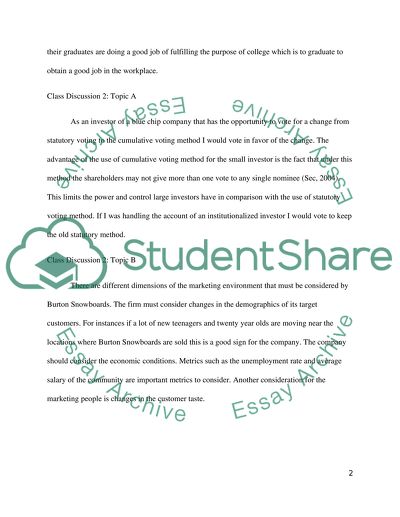 The Sarbanes Oxley Act