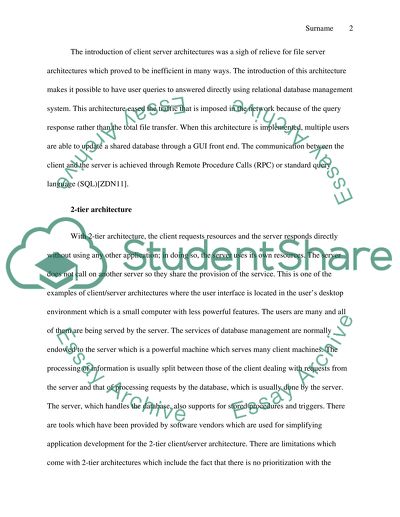 Client/Server Networking Technologies