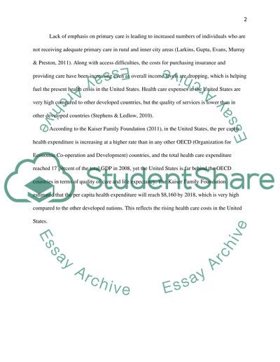 Preventive Service Mandate of Affordable Care Act