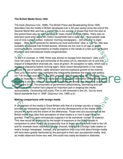 The British and Saudi Media