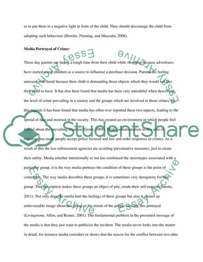 To What Extent do the Media Represent the real situation of Crime in the UK