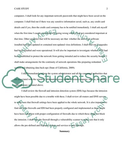 Intrusion Detection System