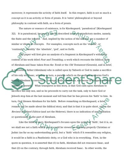 Faith and Philosophy of Nietzsche and Hegel