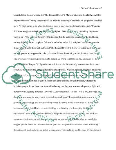 The Emerald Forest by John Boorman