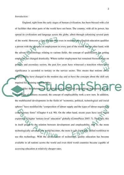 Graduate Labour Market in UK