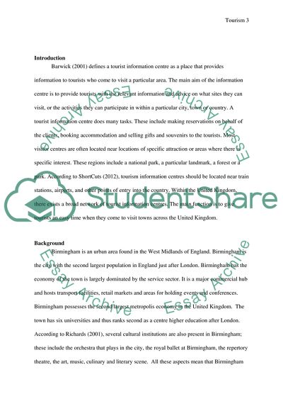 New Tourist Information Centre in Birmingham