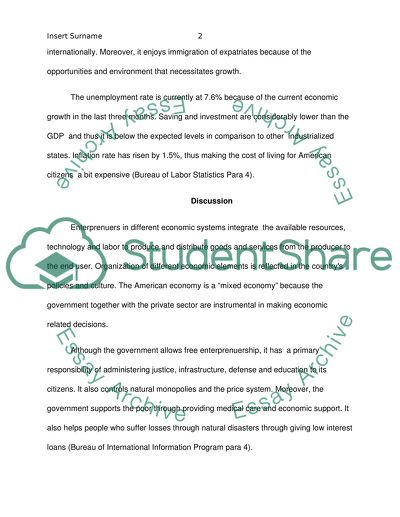 Anything related to todays economy