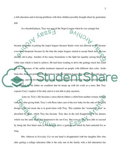 Life of African Americans in Literature