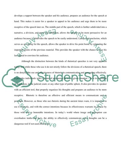 Why should we study rhetoric