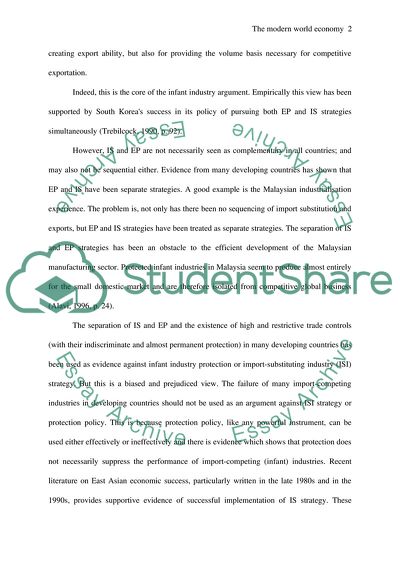 The Modern World Economy