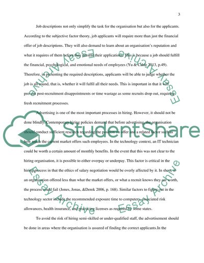 Human resource management