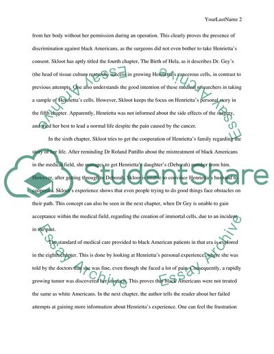 The Immortal Life of Henrietta Lacks