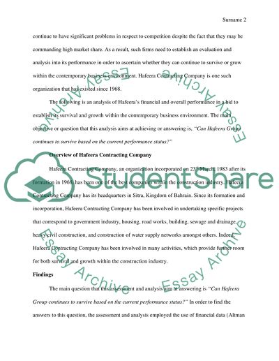 Can Hafeera Group Continues to Survive Based on the Current Performance Status