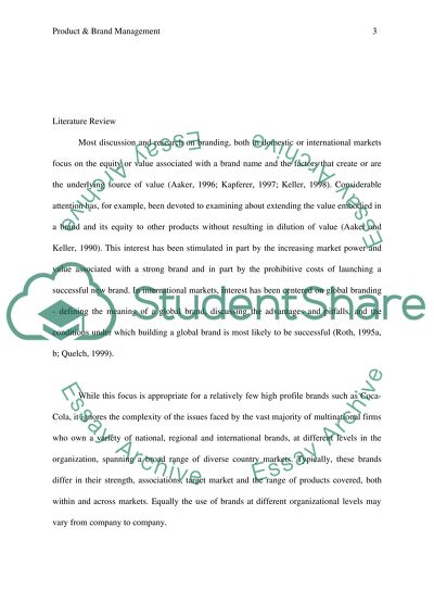 Brand Management Strategy