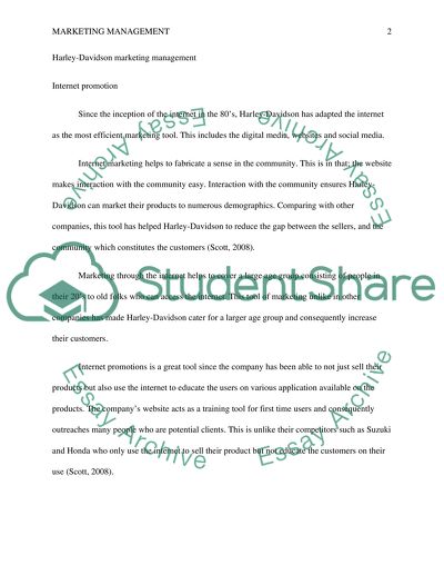 : harleydavidson.com and the Global Motorcycle Industry