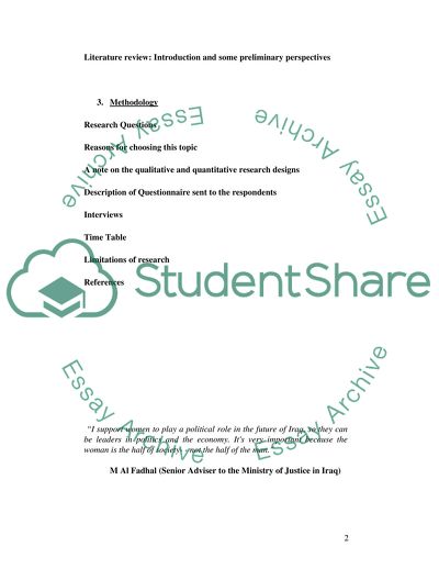 The Problem of Iraq War