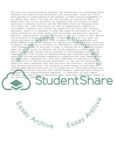 Human Resource Management