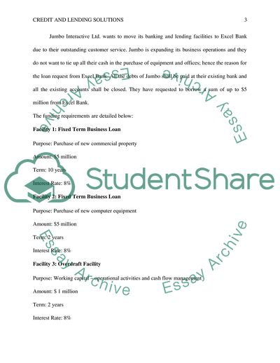 Jumbo Interactive Limited - Lending Submission