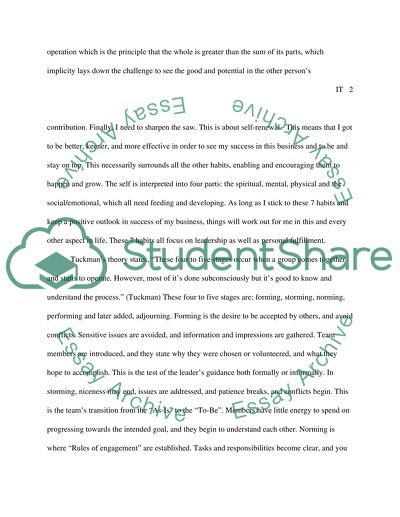 IT Professional Practice