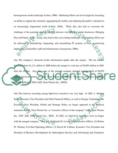 AOL Time Warner: Deal of the Century Turns into Disaster of a Lifetime