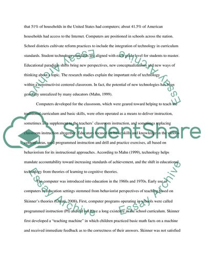 Technology-based Instructional Practices