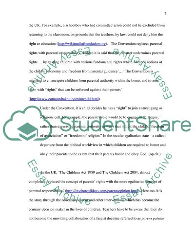 Convention on the Rights of the Child