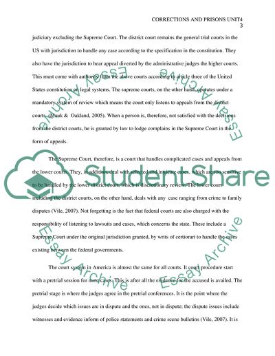 The Problem of the Corrections in Prisons